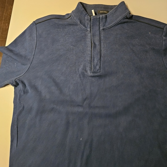 Men's Vintage HUGO BOSS Quarter Zip, size L - Picture 6 of 6